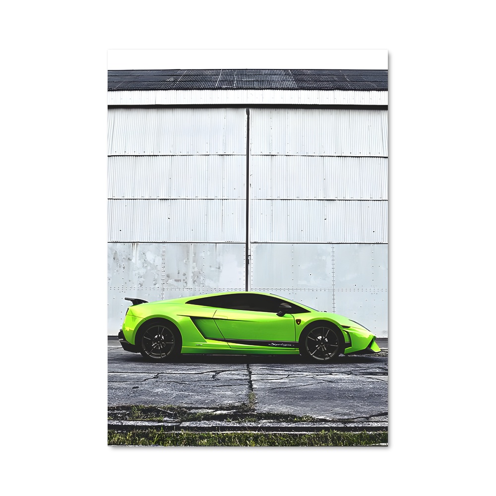 Poster Gallardo Vert Électrique